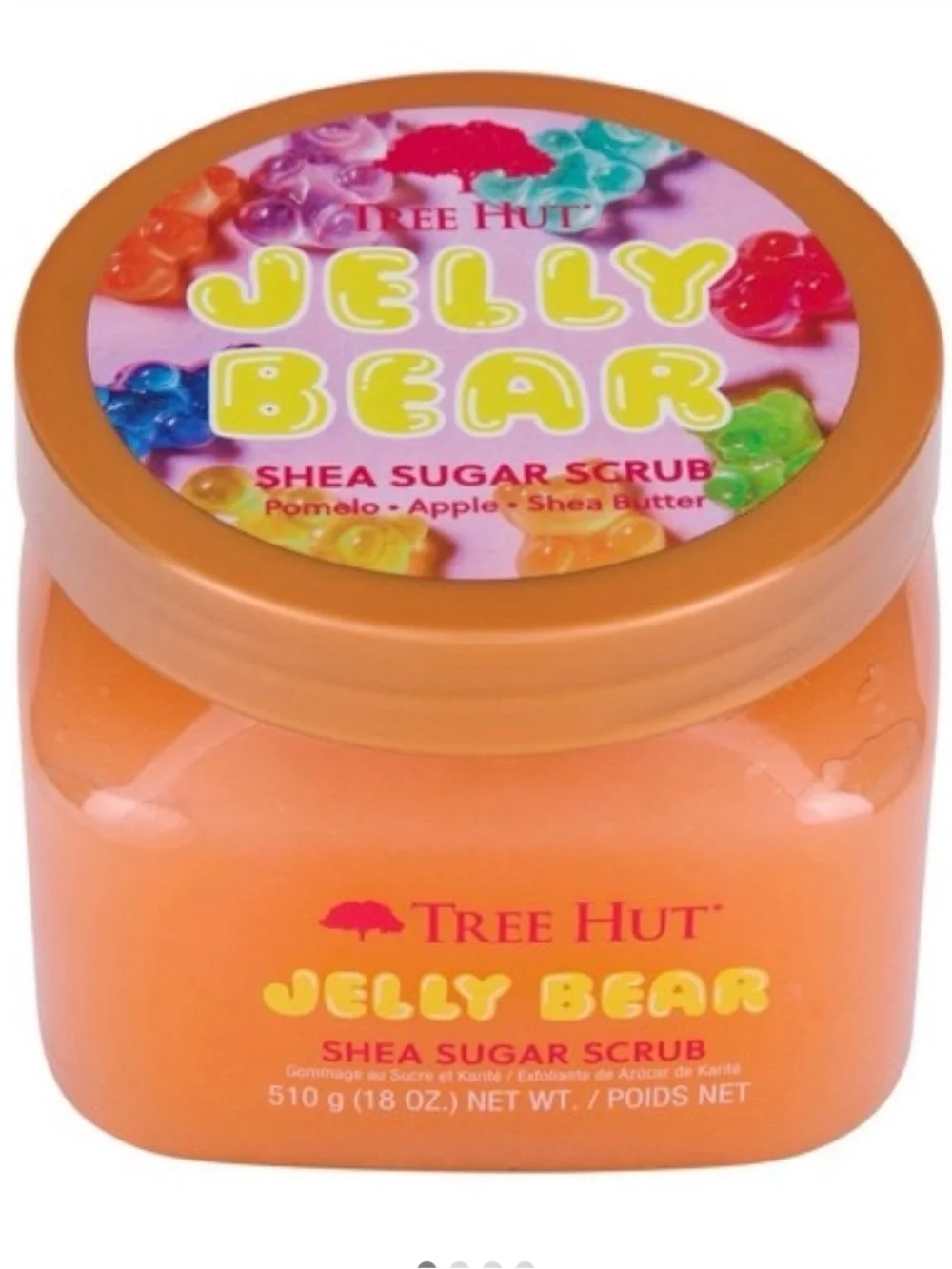 Jelly Bear Shea Sugar Scrub – Orange